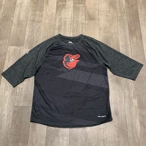 Mens Majestic‎ Baltimore Orioles Coolbase Performance MLB Baseball Shirt